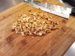champignons hachés gros