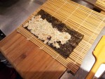 préparation des makis