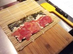 préparation des makis