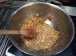 Caramelisation des pommes