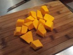 Cubes de potimarron
