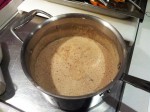 Creme, lait et cepe mixes