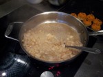 poire en caramélisation