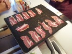 tranches de lard fumé
