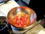 dés de thon en marinade