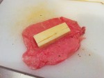 préparation de la brochette