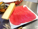 tranches de boeuf et comté