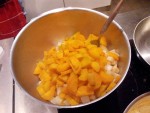 Carottes et céleri boule après cuisson