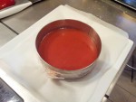 Coulis de fraise pris