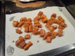 Saumon mariné en cuisson