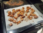 Saumon mariné en cuisson 2