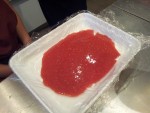 Insert gélifié à la framboise