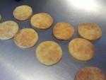 Pâte feuilletée après cuisson