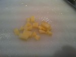 Pommes de terre en petits dés