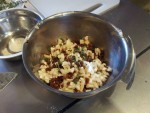 Chèvre, tomates et herbes fraîches