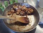 Déglacage crevettes
