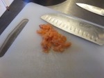 Brunoise de saumon