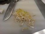 Emincé d'endives