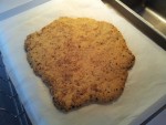 Pâte à crumble épicée après cuisson
