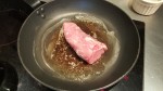 1ère cuisson du filet de veau