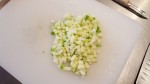 pomme granny en brunoise