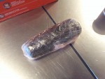 Boudin de lotte avant cuisson