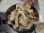 Champignons avant cuisson
